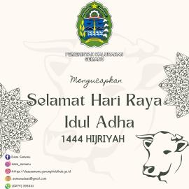 JUMLAH HEWAN QURBAN 1444 H / 2023 M DI KALURAHAN SEMANU